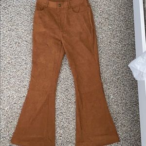Flared Corduroy Pants